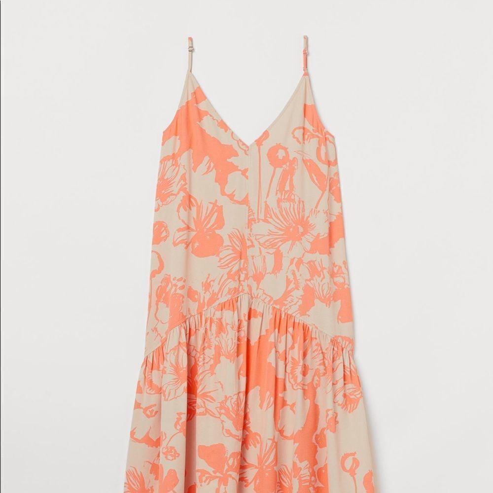 H&m Long Summer Dress. Size Xs . Very Good Condition. - Picture 2 of 8